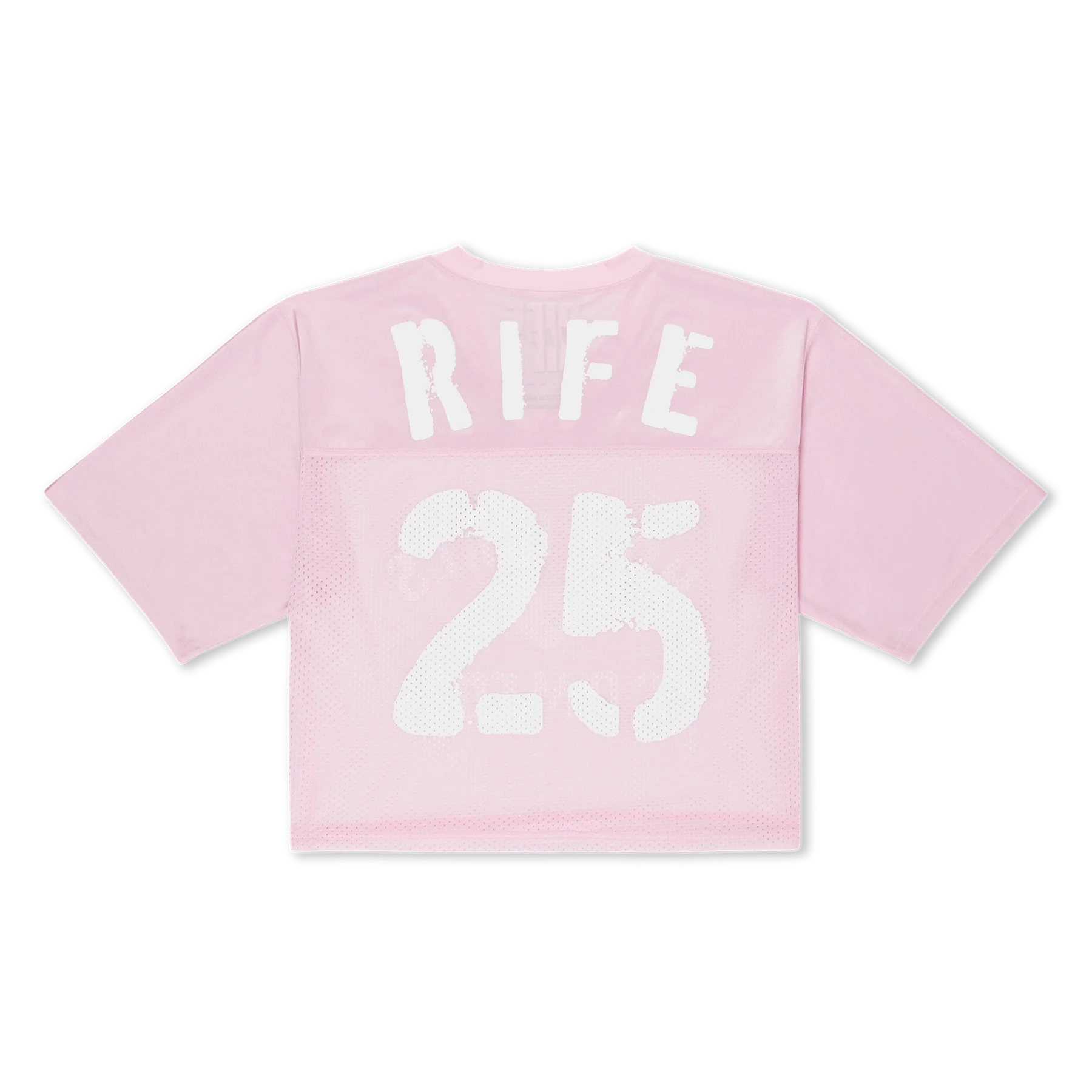 Hot Girls Cropped Pink Jersey - Image 3